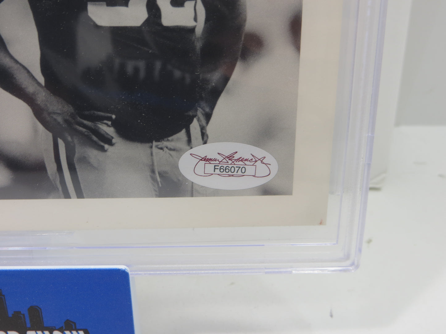 REGGIE WHITE SIGNED 8x10 GREEN BAY PACKERS EAGLES PHOTO JSA BAS SLAB