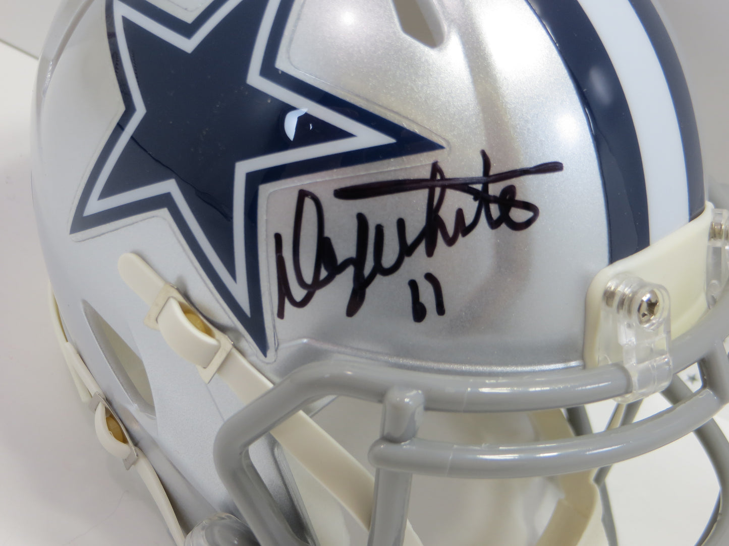 DANNY WHITE SIGNED DALLAS COWBOYS MINI HELMET ASU SUN DEVILS BAS