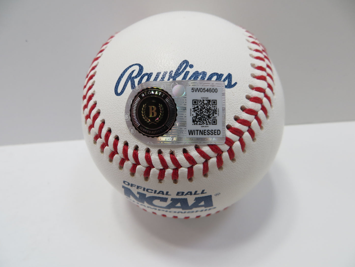 DAYTON TOCKEY SIGNED Rawlings NCAA 2026 WS BASEBALL OU OKLAHOMA SOONERS BAS