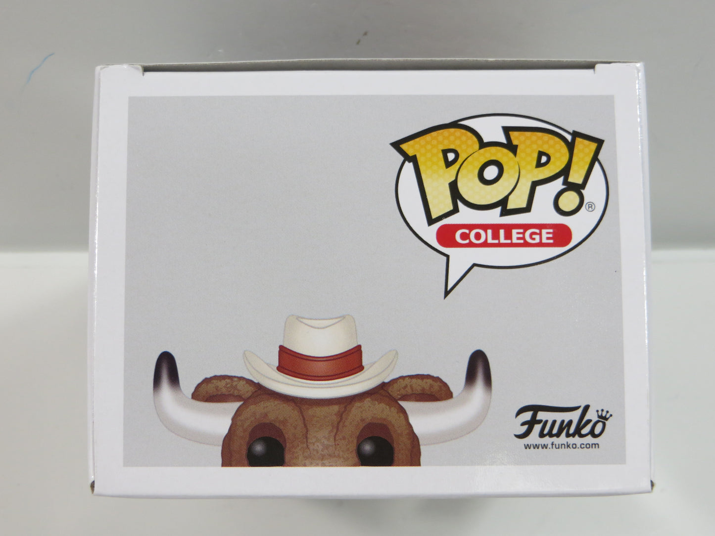 EARL CAMPBELL RICKY WILLIAMS SIGNED BEVO Hook 'Em #13 FUNKO POP BAS JSA COA