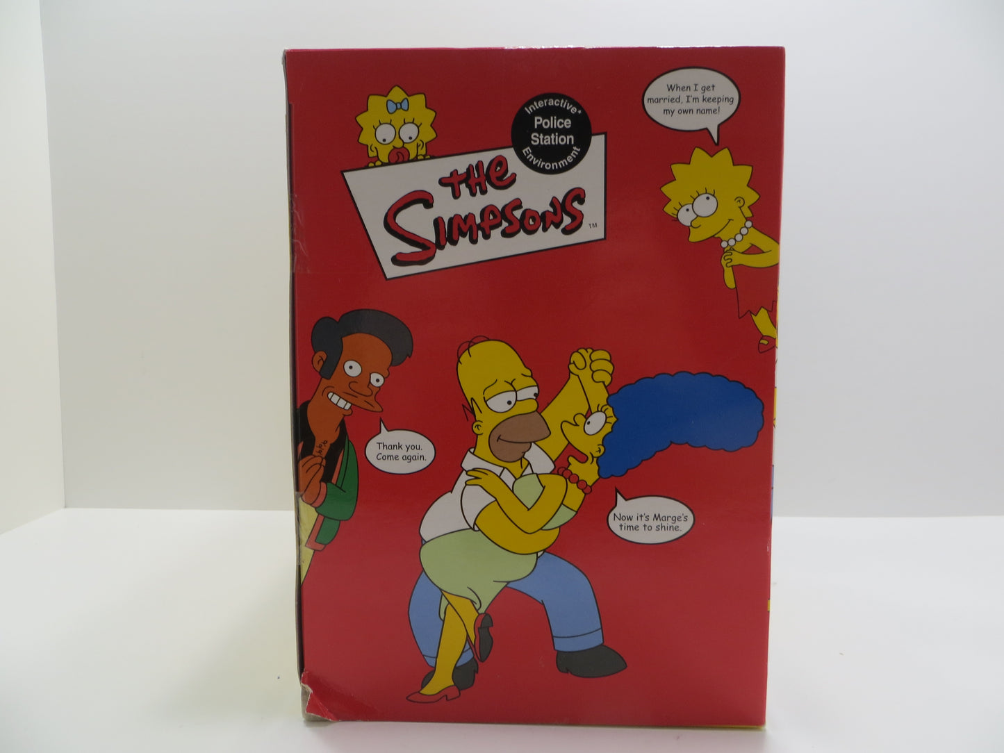 TONE RODRIGUEZ SIGNED SKETCHED Officer Eddie Police Station SIMPSONS FIGURINE