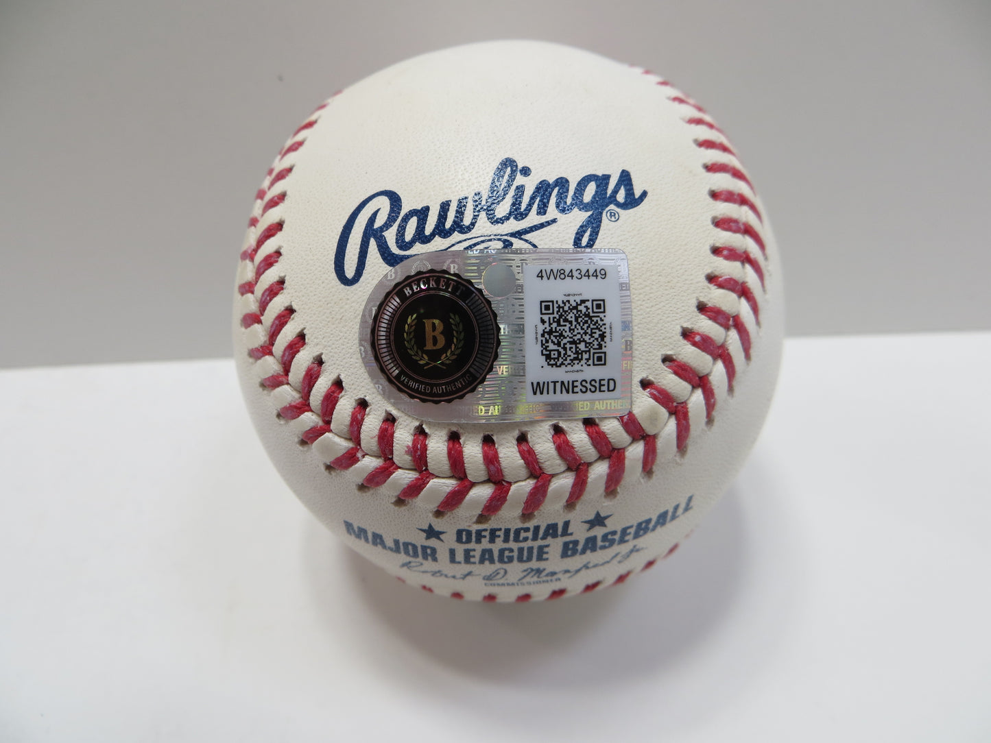 COLSON MONTGOMERY SIGNED Rawlings OML BASEBALL Chicago White Sox BAS