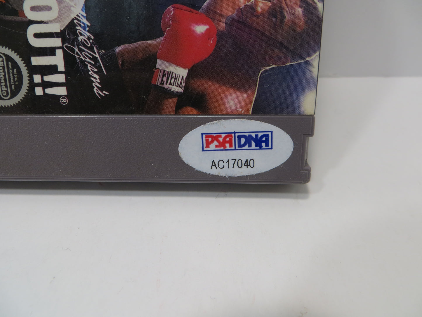 MIKE TYSON SIGNED PUNCH OUT!! Nintendo NES CARTRIDGE GAME PSA COA