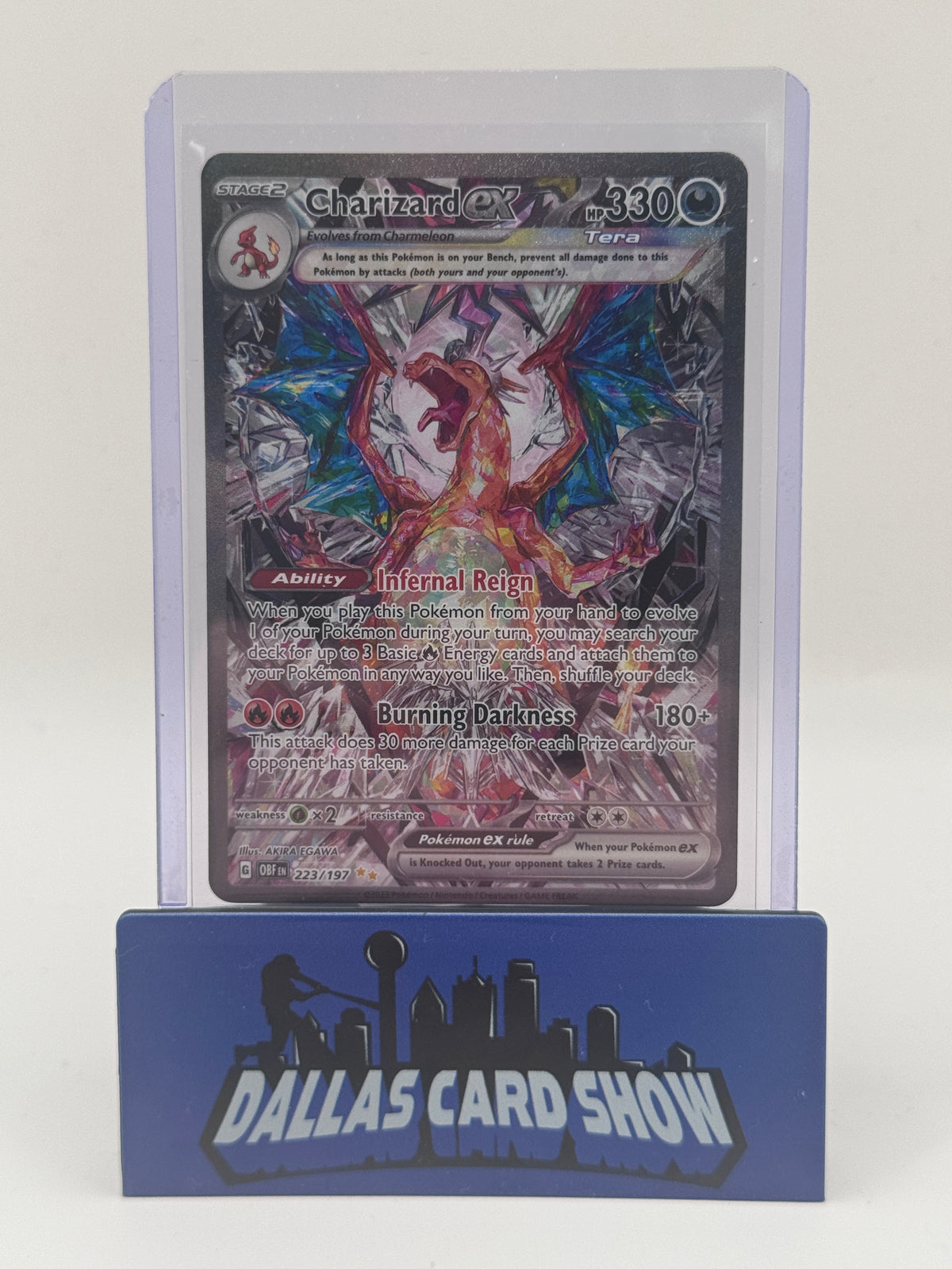 2023 Pokemon - Charizard ex (SIR) - 223/197 Obsidian Flames MP