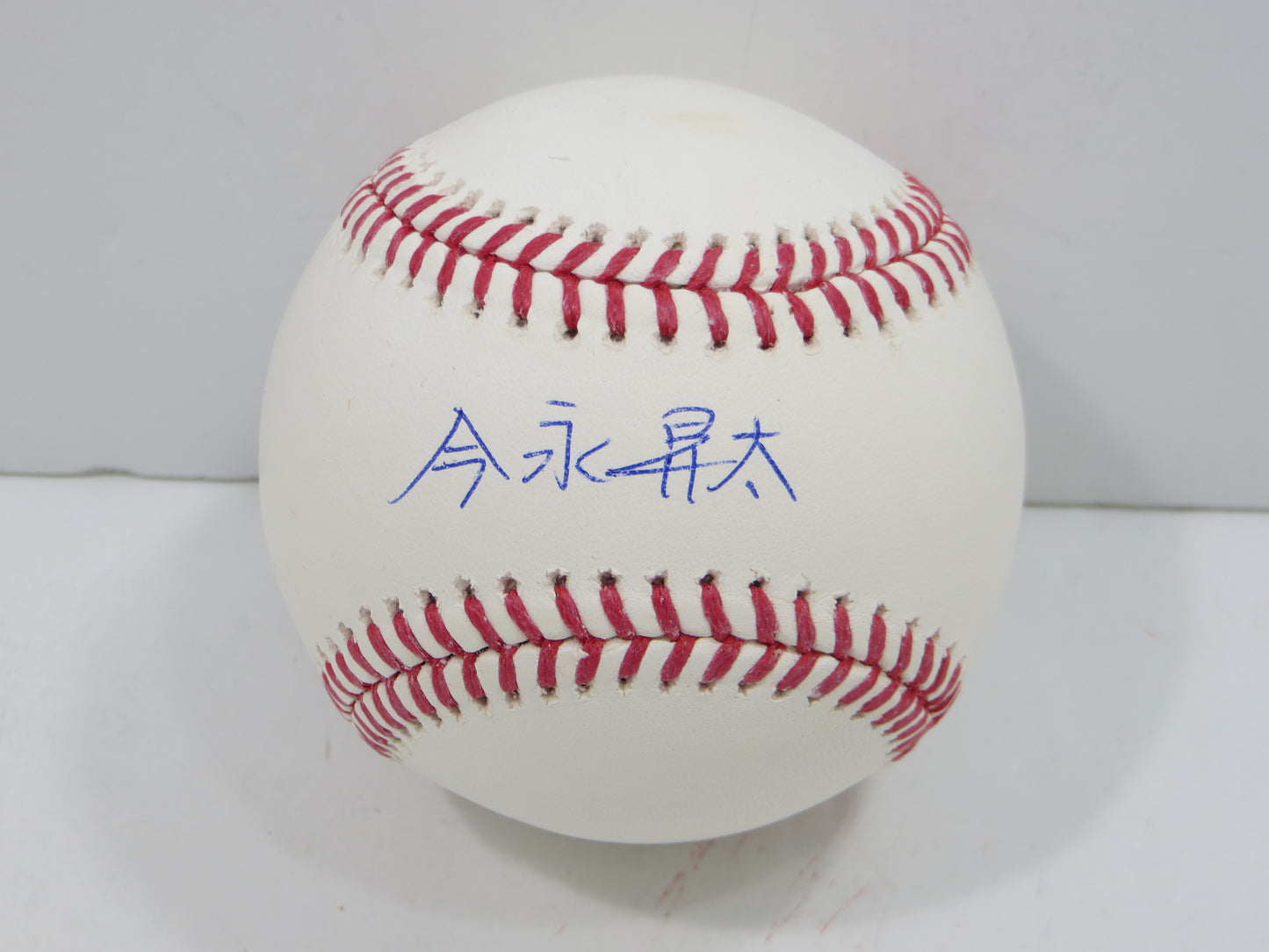 SHOTA IMANAGA SIGNED Kanji RAWLINGS OML BASEBALL CHICAGO CUBS BAS COA