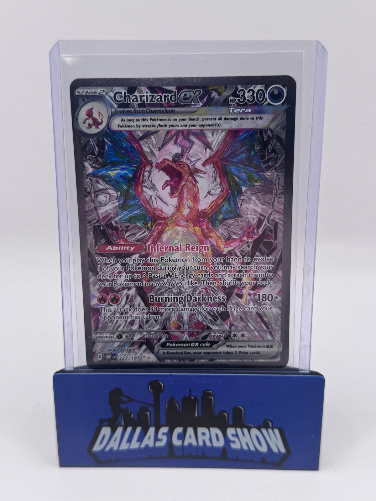 2023 Pokemon - Charizard ex (SIR) - 223/197 Obsidian Flames NM