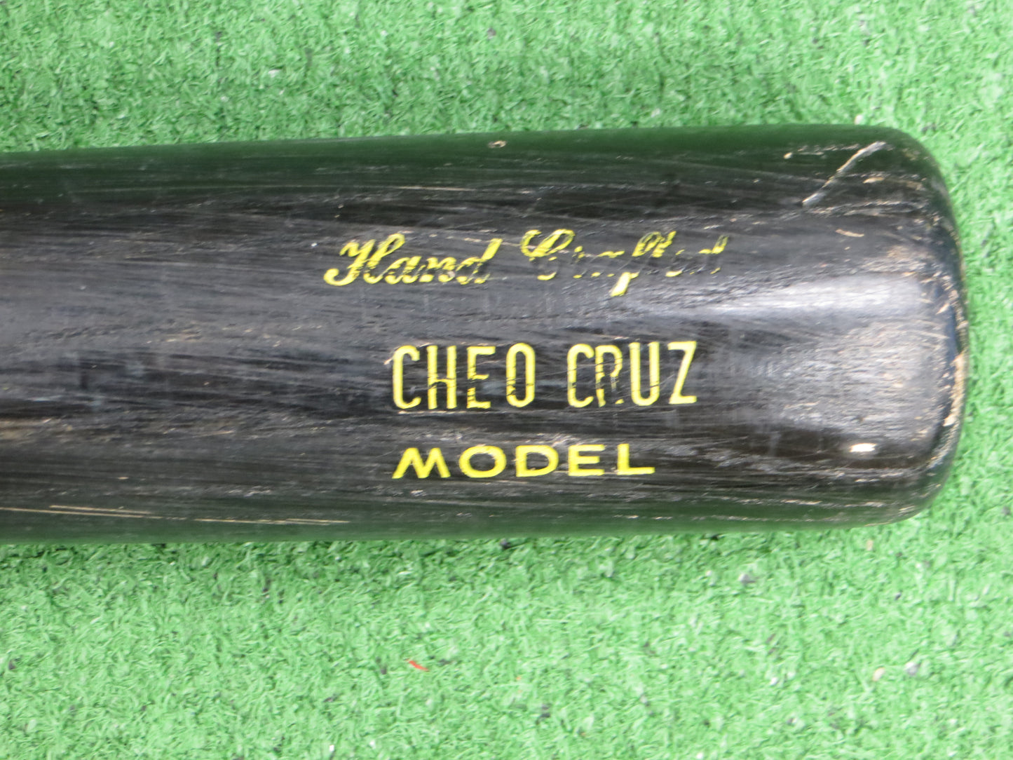 JOSE CRUZ SR. SIGNED GAME USED WORTH BAT w/ CHEO Houston Astros JSA COA