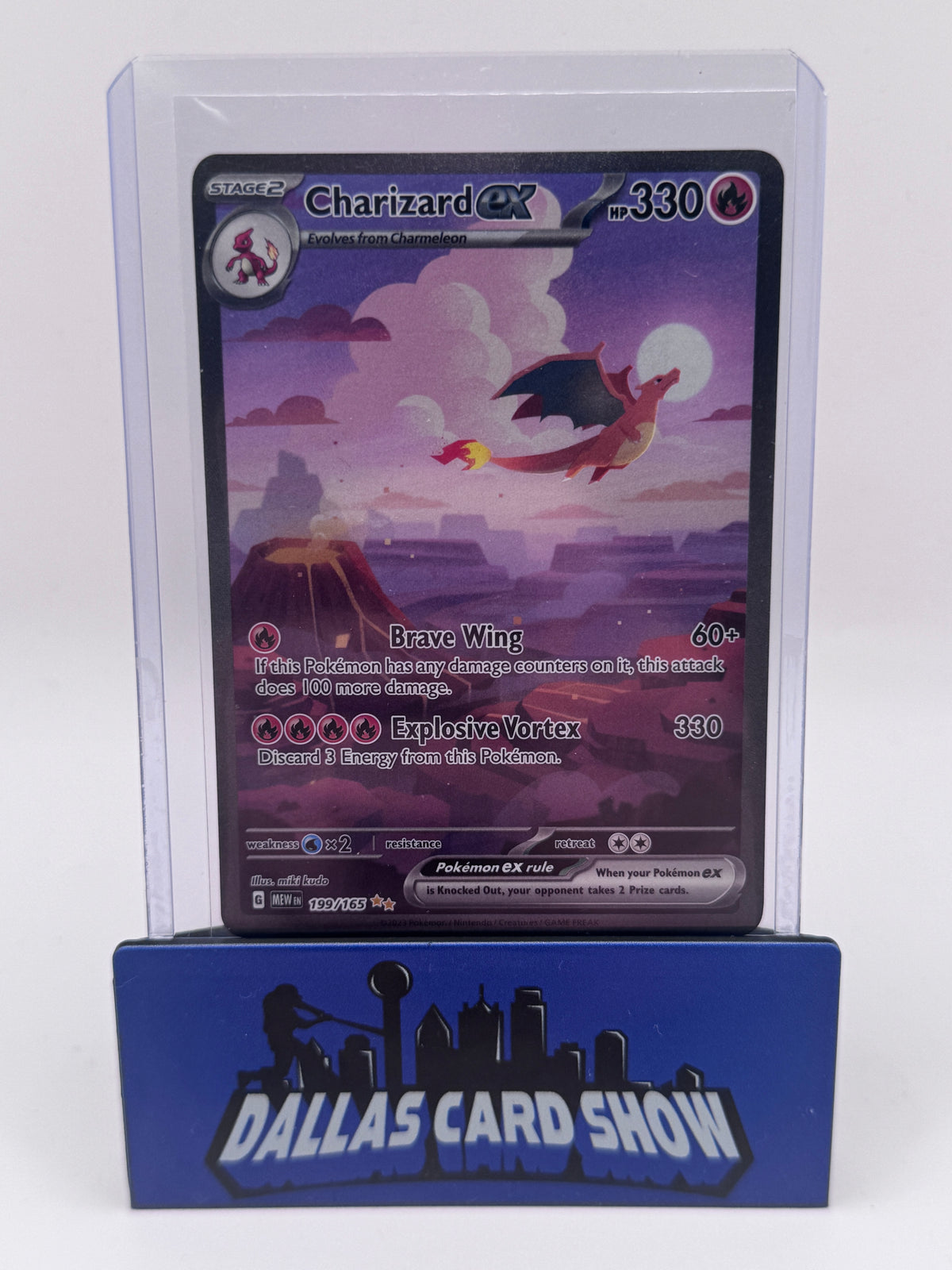 2023 Pokemon - Charizard ex (SIR) - 199/165 S&V 151 NM