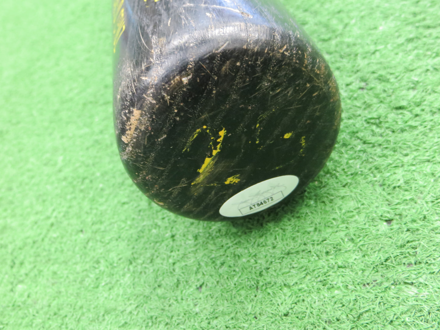 JOSE CRUZ SR. SIGNED GAME USED WORTH BAT w/ CHEO Houston Astros JSA COA