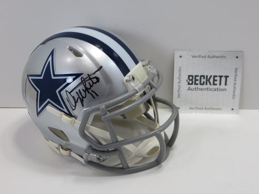 DANNY WHITE SIGNED DALLAS COWBOYS MINI HELMET ARIZONA STATE BAS COA