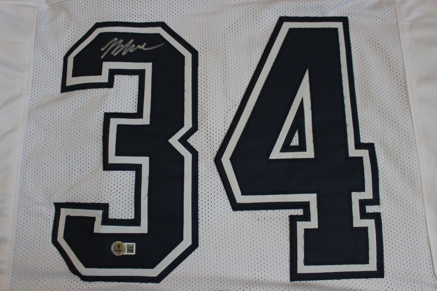 JAYDON BLUE DALLAS COWBOYS SIGNED ALT FOOTBALL JERSEY UT Longhorns BAS COA