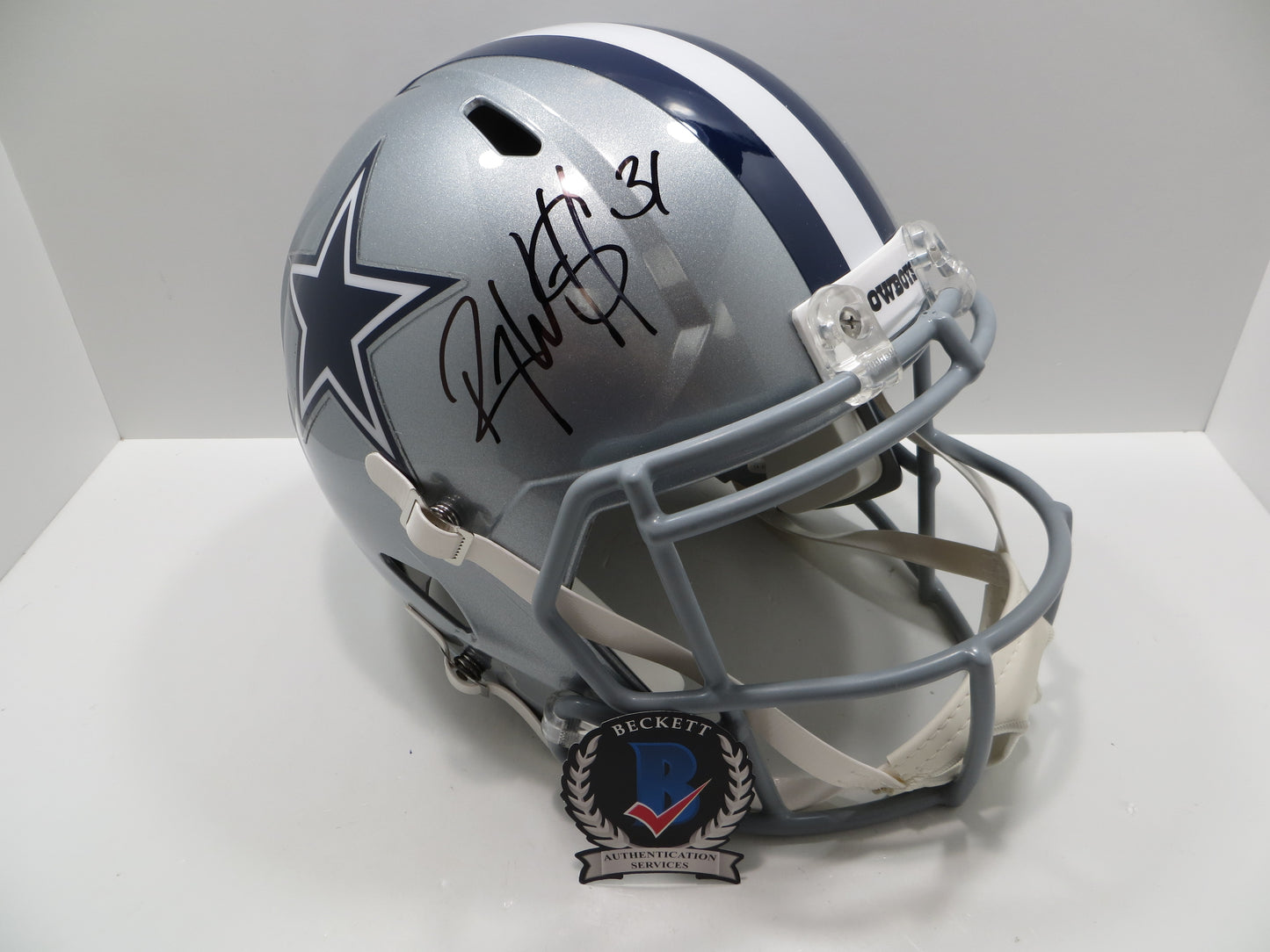 ROY WILLIAMS DALLAS COWBOYS SIGNED FULL SIZE Helmet OU SOONERS BAS COA