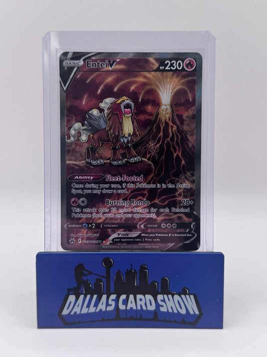 2023 Pokemon - Entei V (Galarian Gallery) - GG36/GG70 Crown Zenith NM