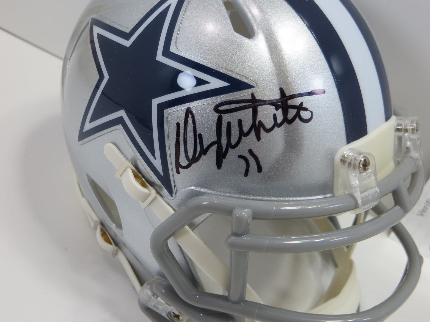 DANNY WHITE SIGNED DALLAS COWBOYS MINI HELMET ARIZONA STATE BAS COA