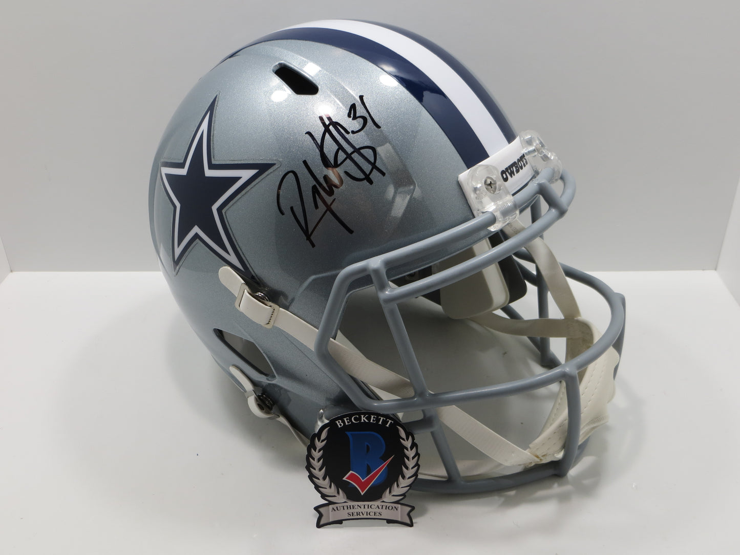 ROY WILLIAMS DALLAS COWBOYS SIGNED FULL SIZE Helmet OU SOONERS BAS COA