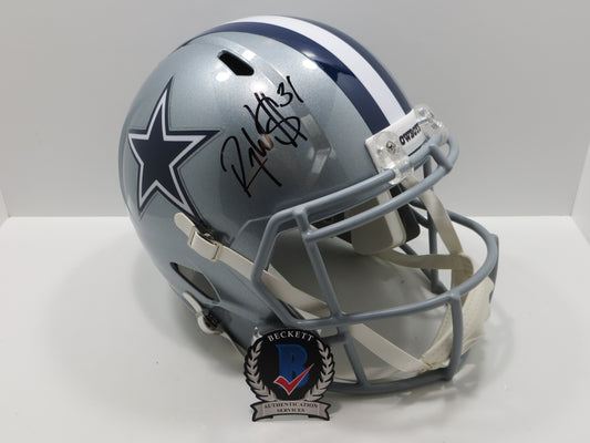 ROY WILLIAMS DALLAS COWBOYS SIGNED FULL SIZE Helmet OU SOONERS BAS COA