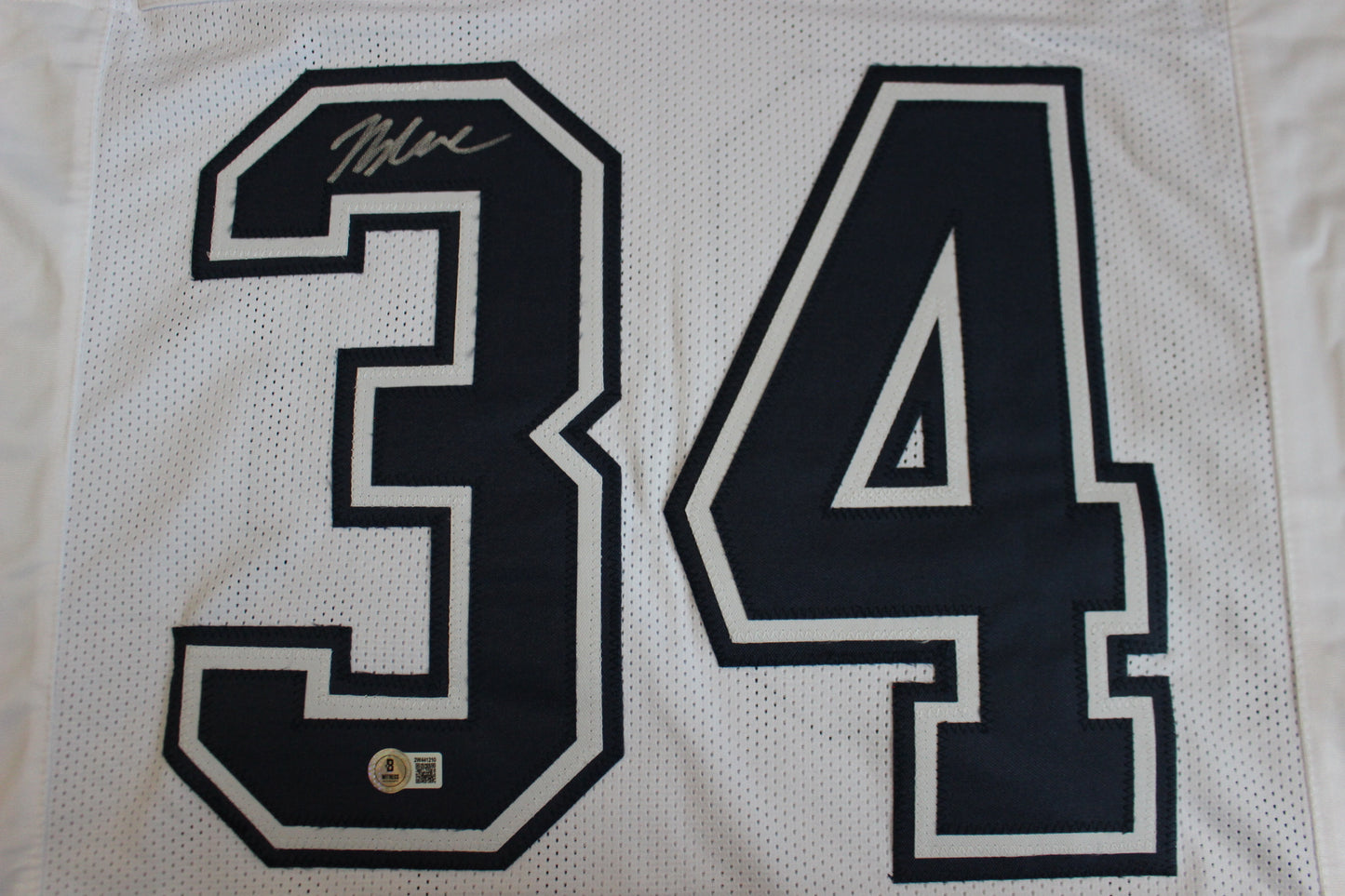 JAYDON BLUE DALLAS COWBOYS SIGNED ALT FOOTBALL JERSEY UT Longhorns BAS COA