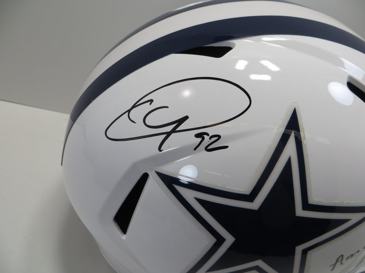 QUINNEN WILLIAMS DALLAS COWBOYS SIGNED Riddell SPEED FULL SIZE HELMET w/AmericasTeam BAS