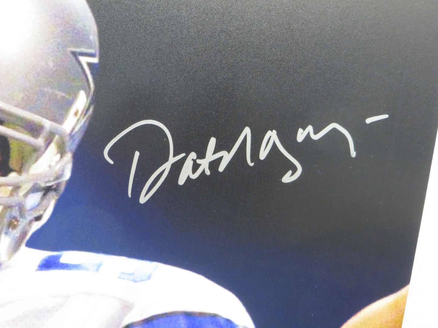 DAT NGUYEN DALLAS COWBOYS A&M SIGNED 24x36 Dallas Card Show FOAM BOARD BAS