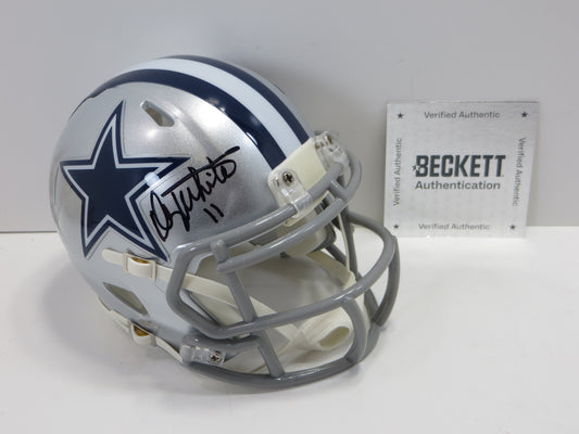 DANNY WHITE SIGNED DALLAS COWBOYS MINI HELMET ARIZONA STATE BAS COA