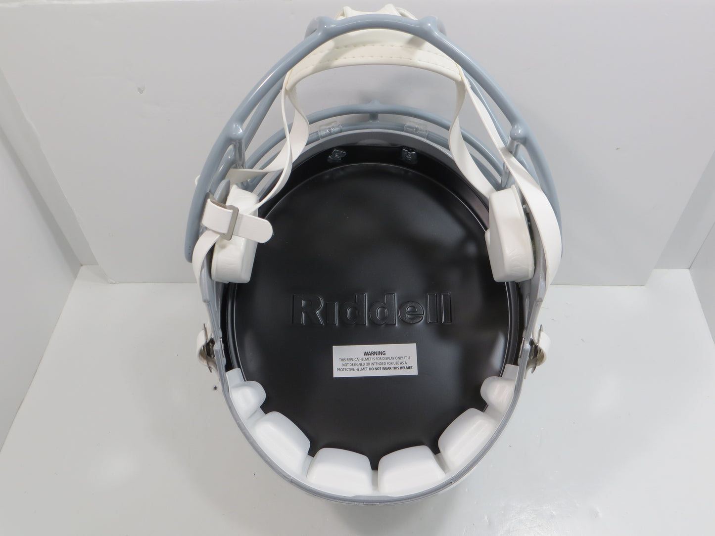 FRED BILETNIKOFF OAKLAND RAIDERS SIGNED RIDDELL FULL SIZE HELMET w/8 INSC BAS