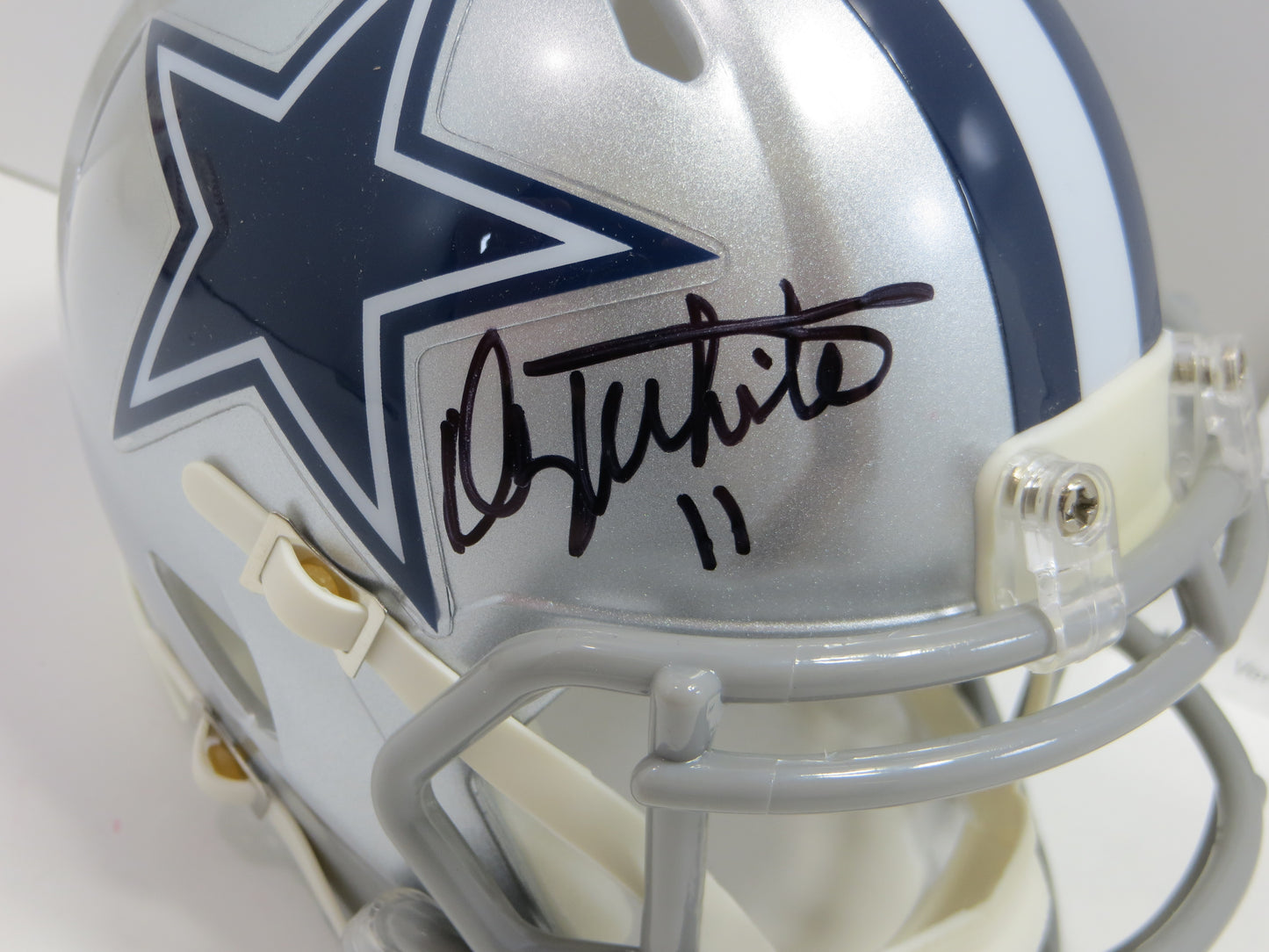 DANNY WHITE SIGNED DALLAS COWBOYS MINI HELMET ARIZONA STATE BAS COA