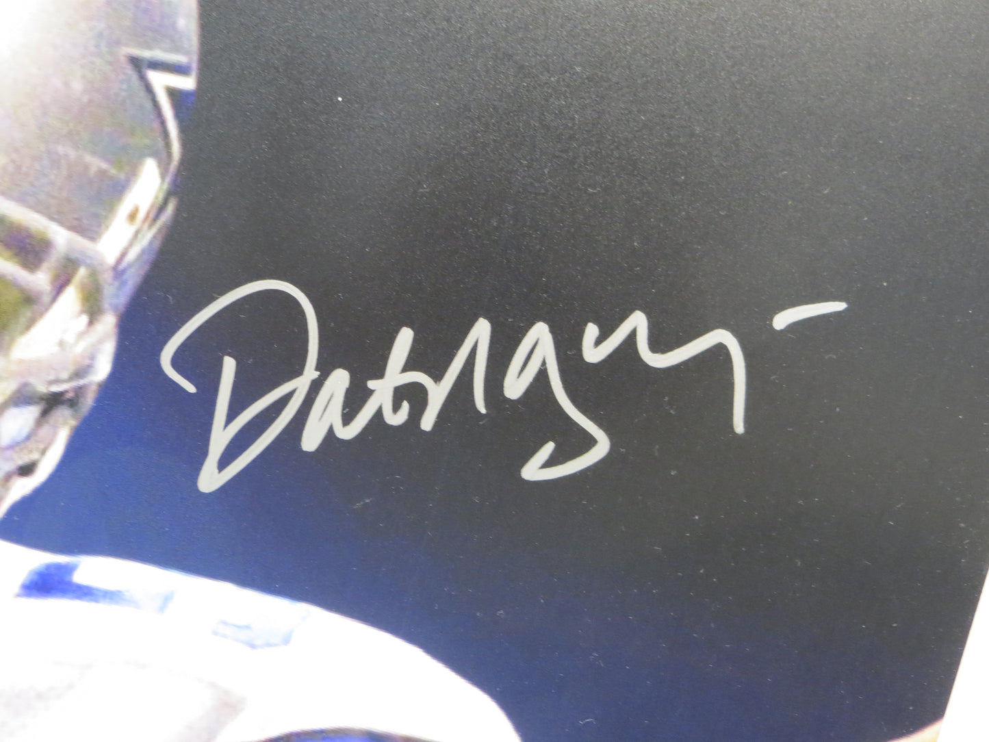 DAT NGUYEN DALLAS COWBOYS A&M SIGNED 24x36 Dallas Card Show FOAM BOARD BAS