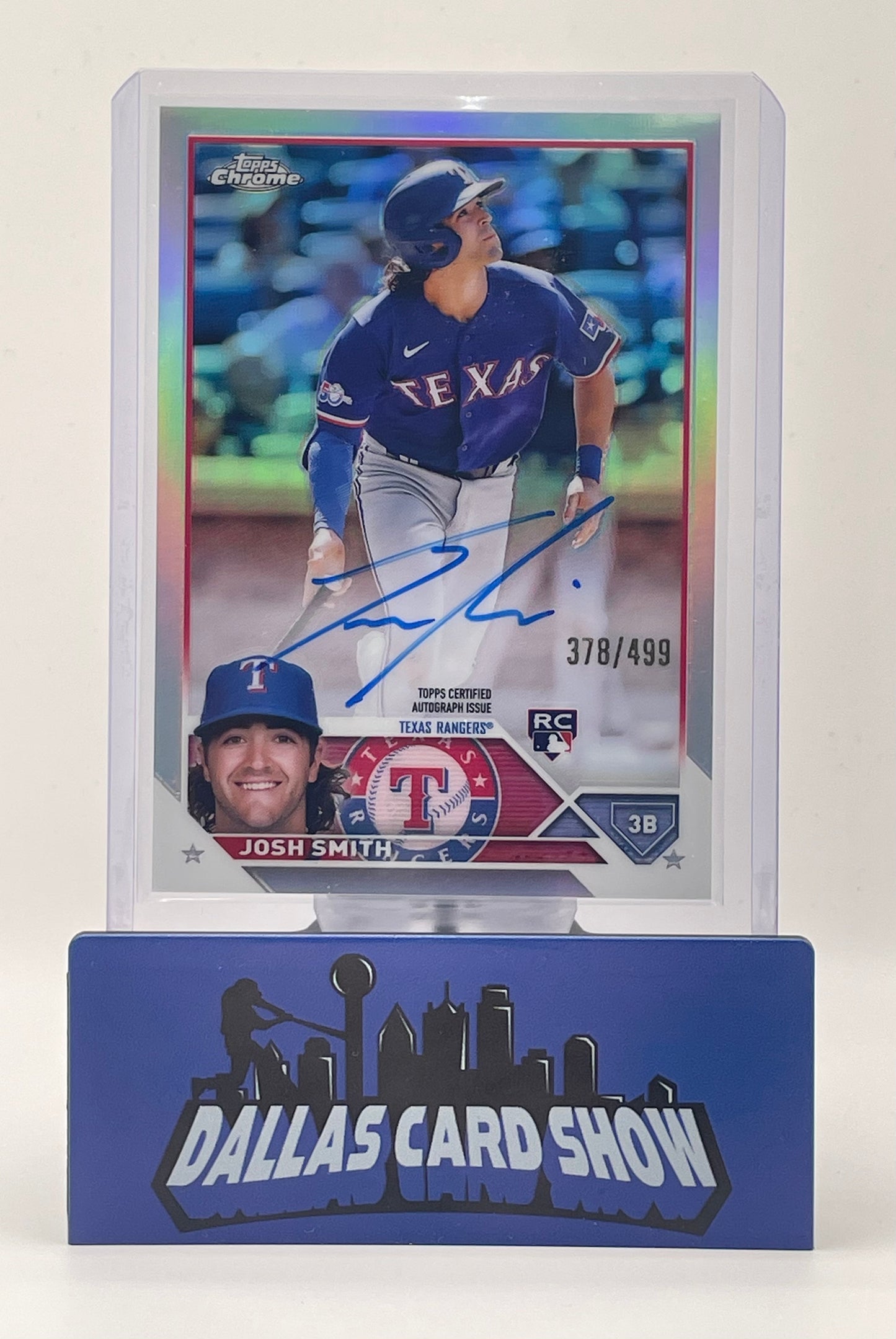 2023 Topps Chrome #RA-JSM Josh Smith Refractor Rookie Autograph /499