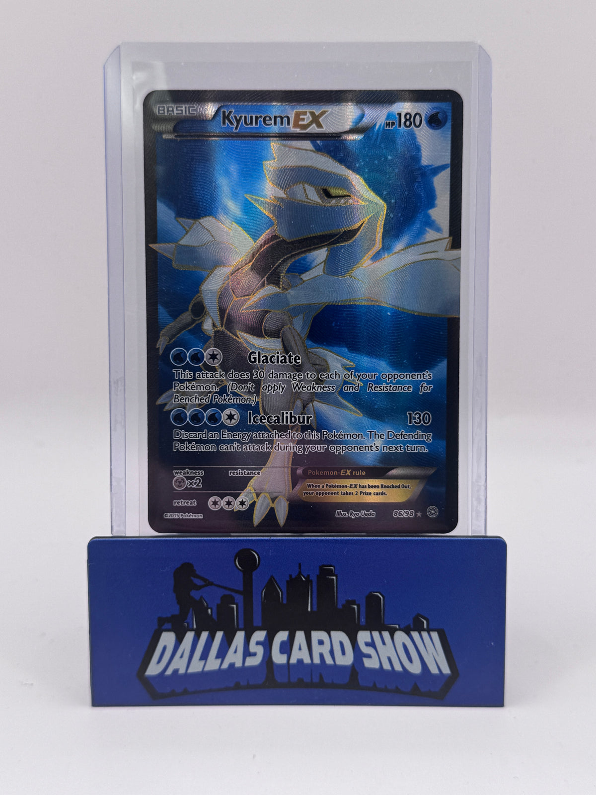2015 Pokemon - Kyurem EX (Full Art) - 86/98 Ancient Origins NM
