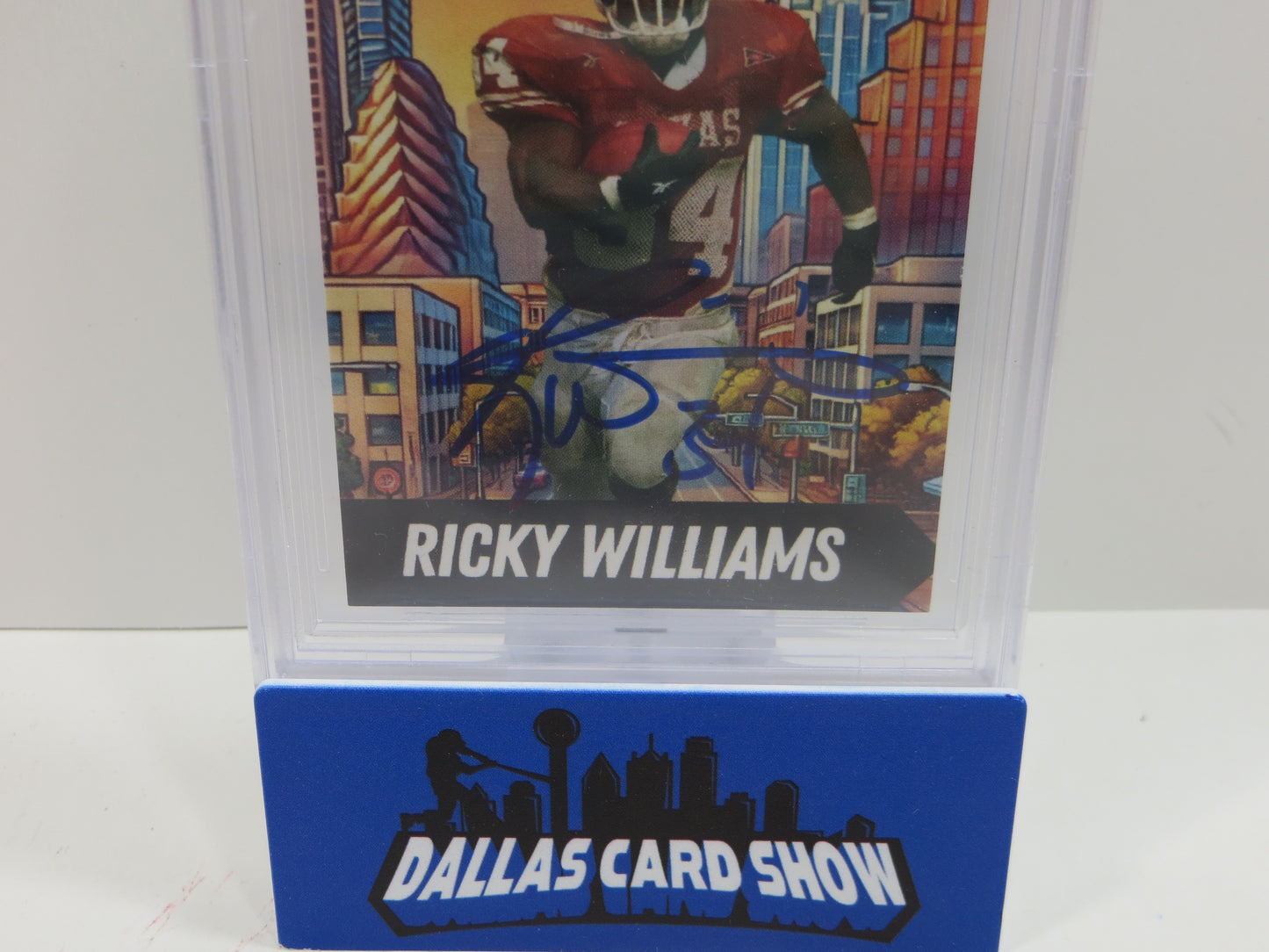 2025 MARCH DALLAS CARD SHOW SERIES 7 RICKY WILLIAMS BAS AUTO