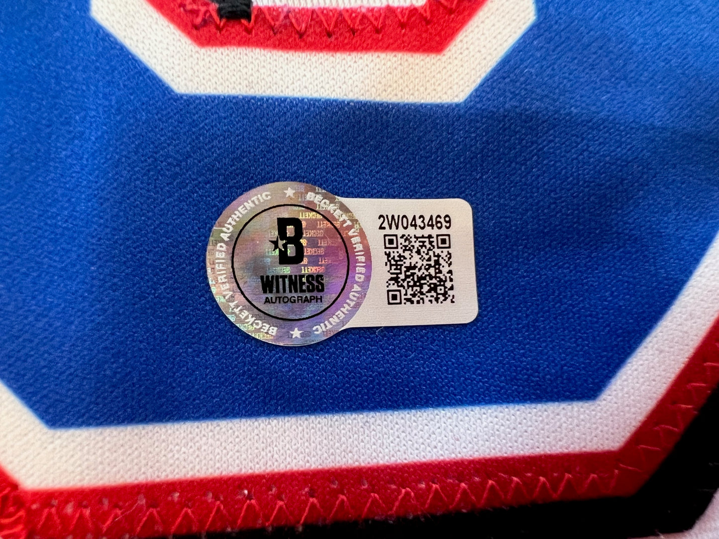 IAN KINSLER TEXAS RANGERS SIGNED WHITE JERSEY BAS COA