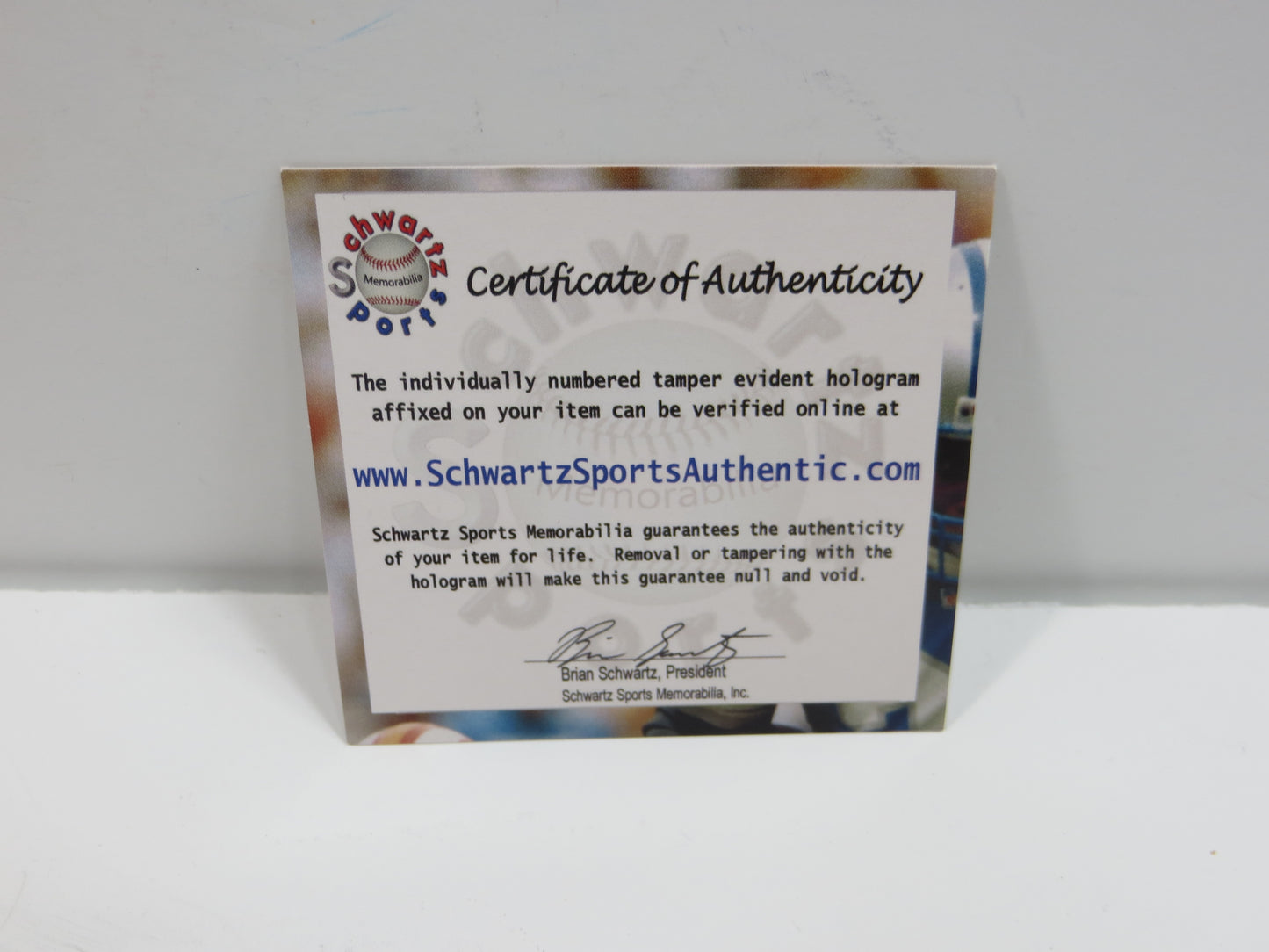 BRIAN URLACHER CHICAGO BEARS SIGNED SPEED AMP MINI HELMET Schwartz