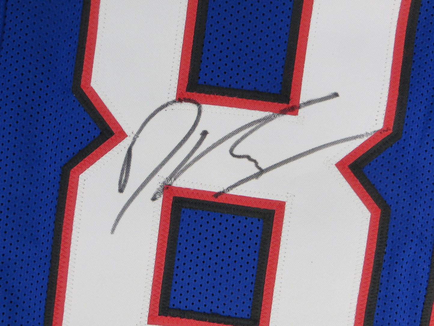 DAWSON KNOX Buffalo Bills SIGNED JERSEY Ole Miss Rebels JSA COA