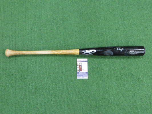 NOMAR MAZARA SIGNED GAME USED PHOENIX BATS AP5A 34 BAT JSA COA