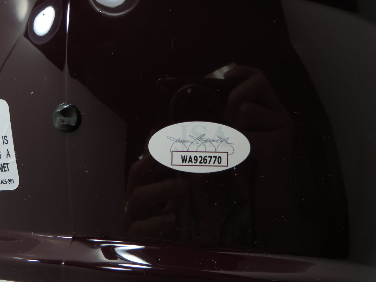 JOHNNY MANZIEL SIGNED TEXAS A&M AGGIES FULL SIZE HELMET w/JOHNNY FB JSA