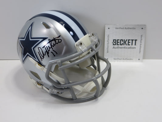 DANNY WHITE SIGNED DALLAS COWBOYS MINI HELMET ARIZONA STATE BAS COA