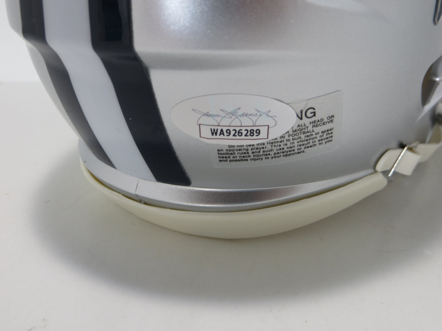 MEL RENFRO DALLAS COWBOYS SIGNED Mini Helmet w/HOF 06 JSA COA