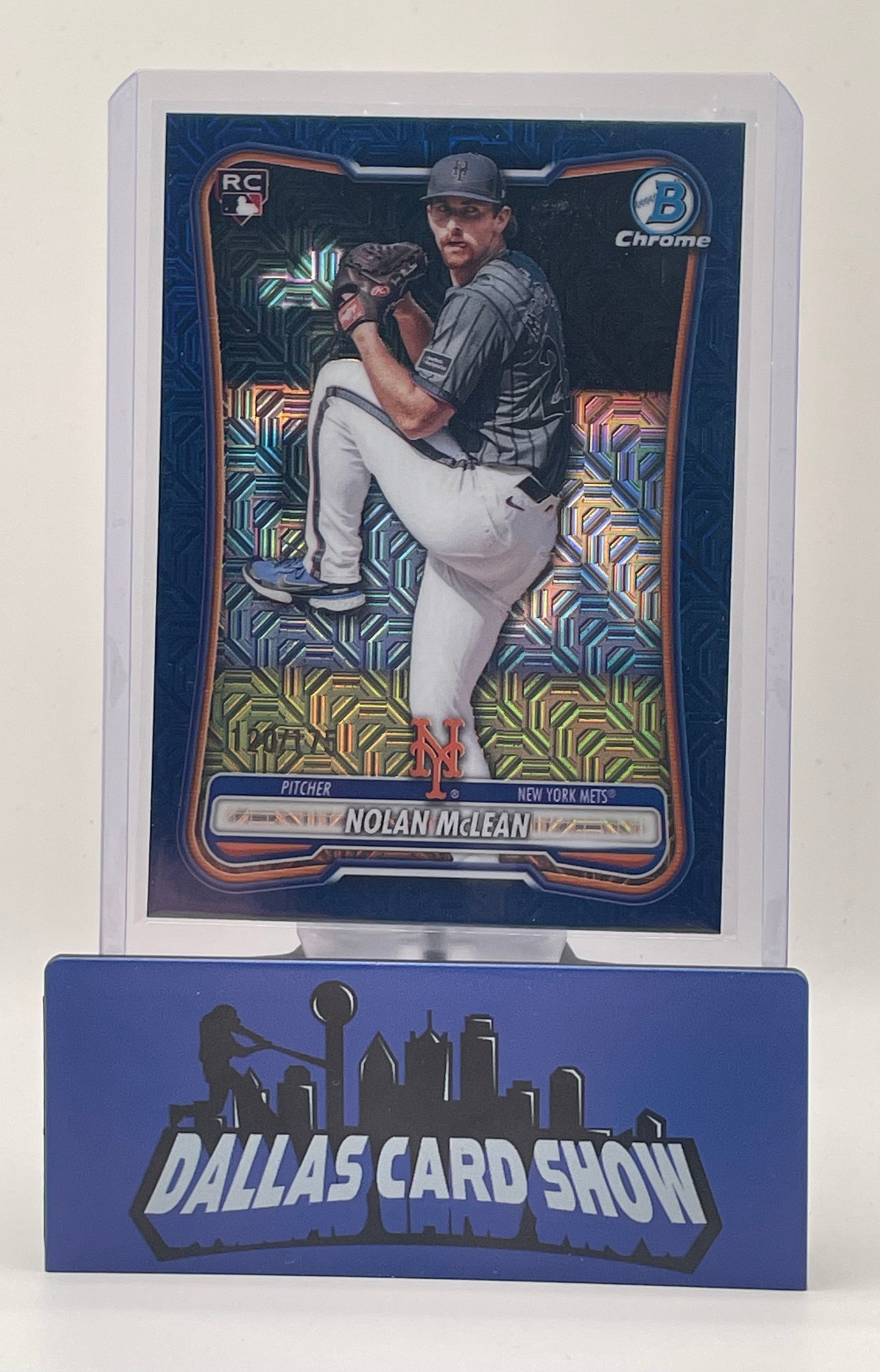 2026 Bowman Chrome #85 Nolan McLean Blue Mega Box Refractor /175