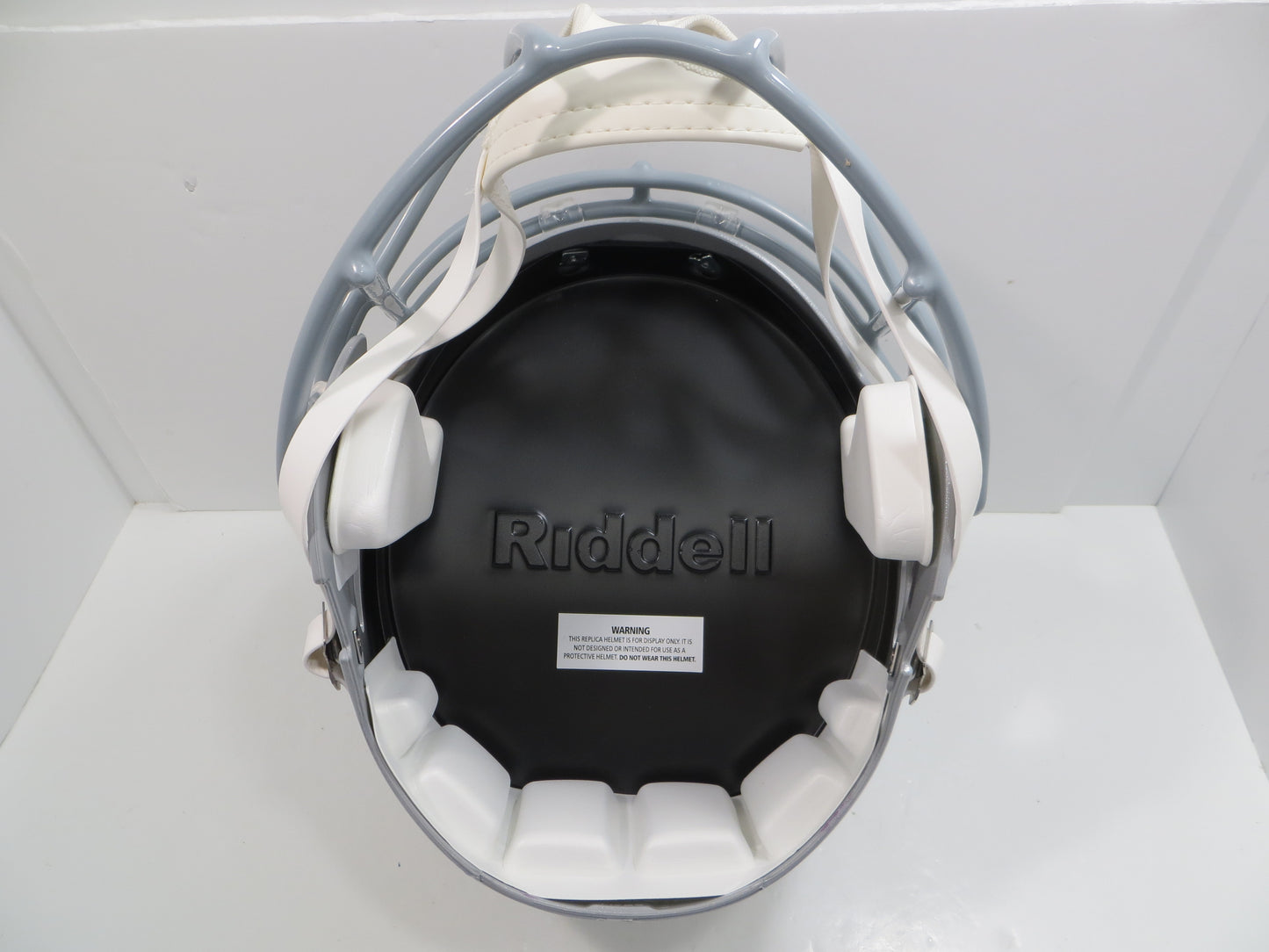 FRED BILETNIKOFF OAKLAND RAIDERS SIGNED RIDDELL FULL SIZE HELMET w/8 INSC BAS