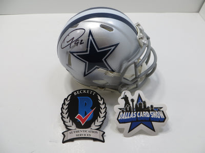 QUINNEN WILLIAMS DALLAS COWBOYS SIGNED Riddell MINI HELMET Alabama BAS