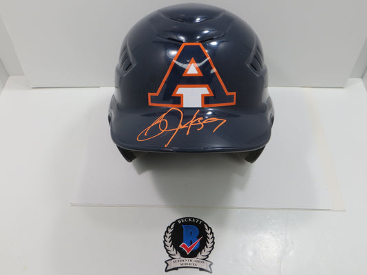 BO JACKSON SIGNED AUBURN TIGERS Rawlings FULL SIZE BATTING HELMET KC Royals BAS