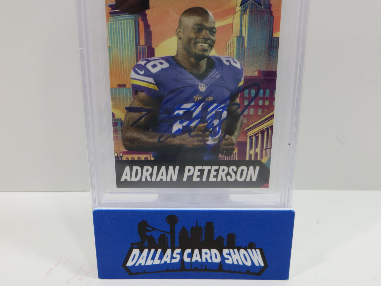 2025 MARCH DALLAS CARD SHOW SERIES 7 ADRIAN PETERSON BGS 10 AUTO