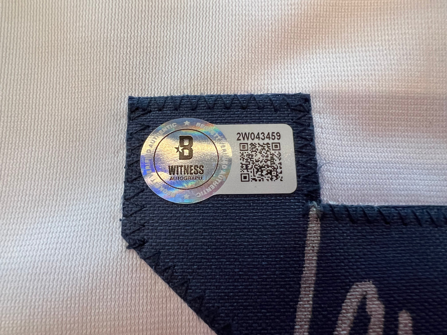 IAN KINSLER DETROIT TIGERS SIGNED JERSEY w/Go Tigers BAS COA