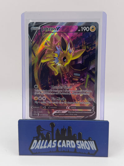 2021 Pokemon - Jolteon V (Full Art) - SWSH183 Black Star Promo NM