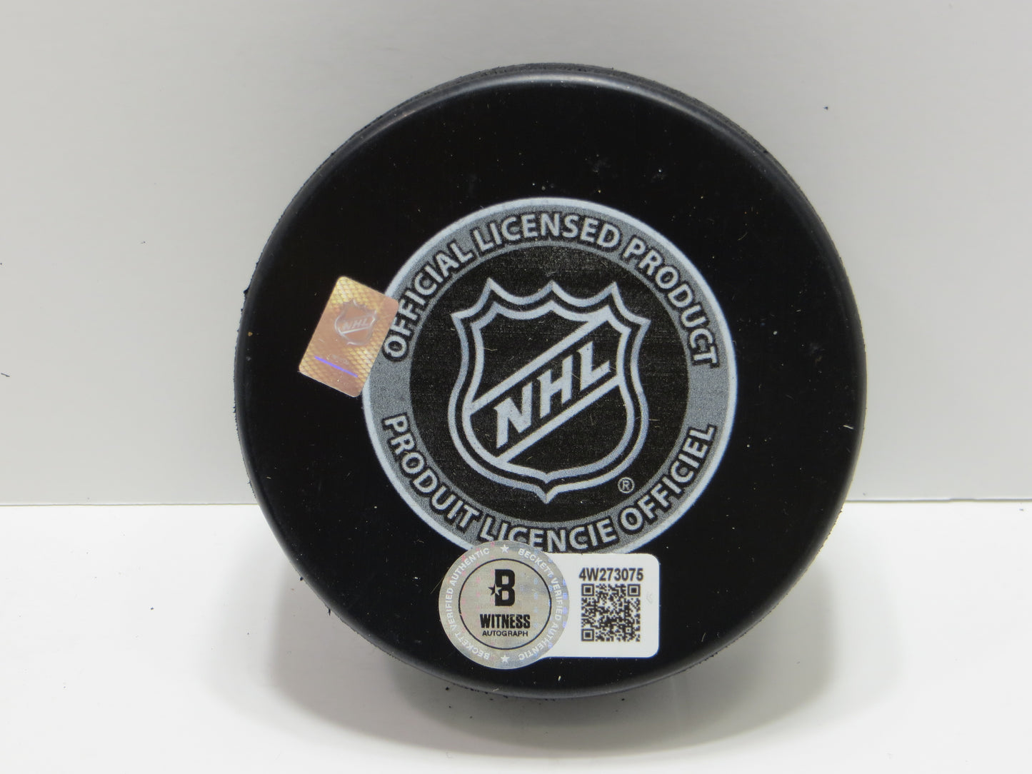 GUY CARBONNEAU DALLAS STARS SIGNED 1999 Stanley Cup Puck w/HOF 19 BAS