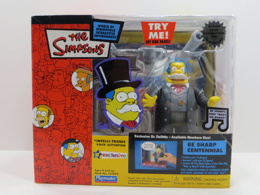 TONE RODRIGUEZ SIGNED SKETCHED Be Sharp Centennial SIMPSONS FIGURINE