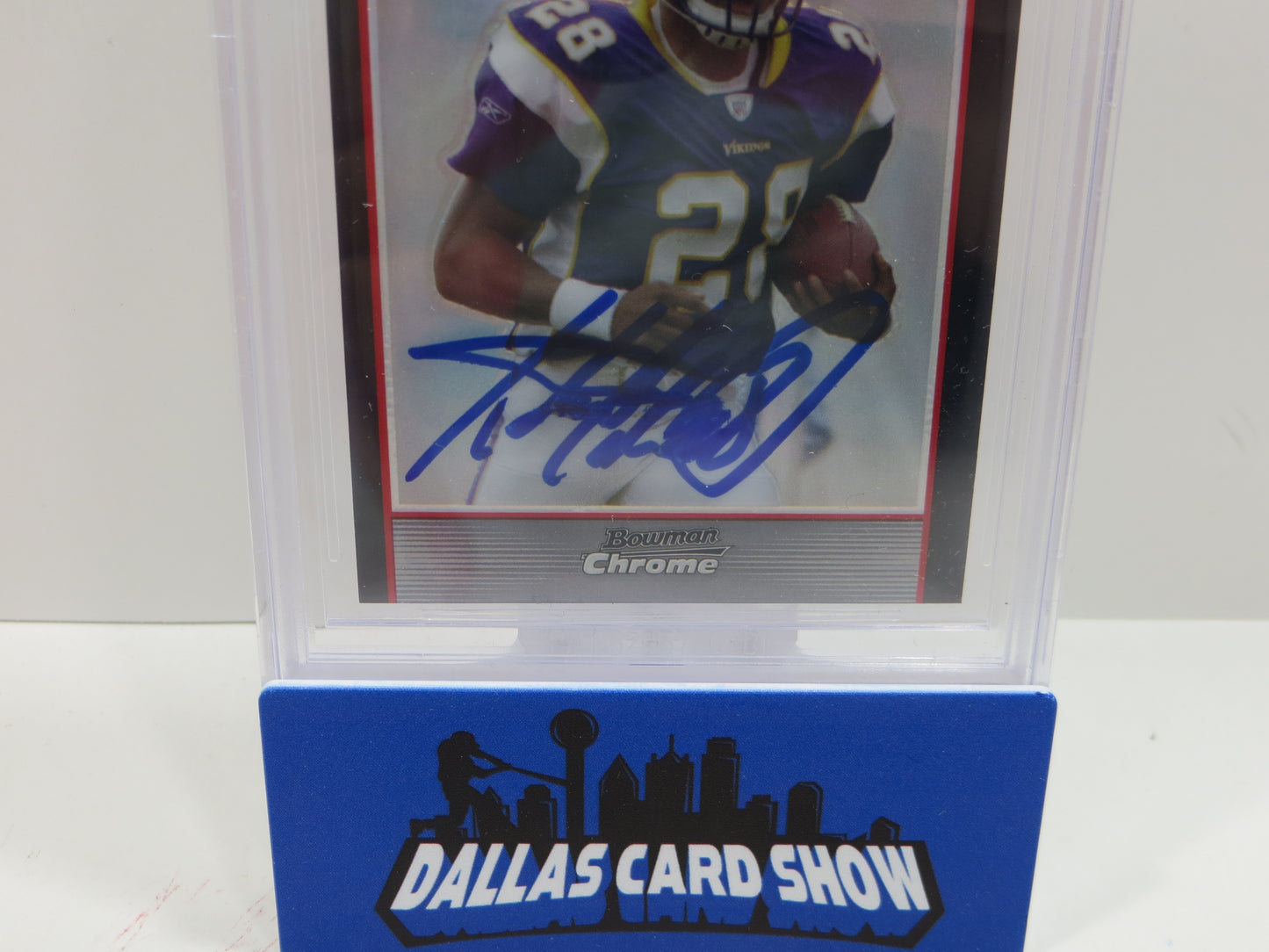 2007 BOWMAN CHROME #BC65 ADRIAN PETERSON ROOKIE BGS 10 AUTO