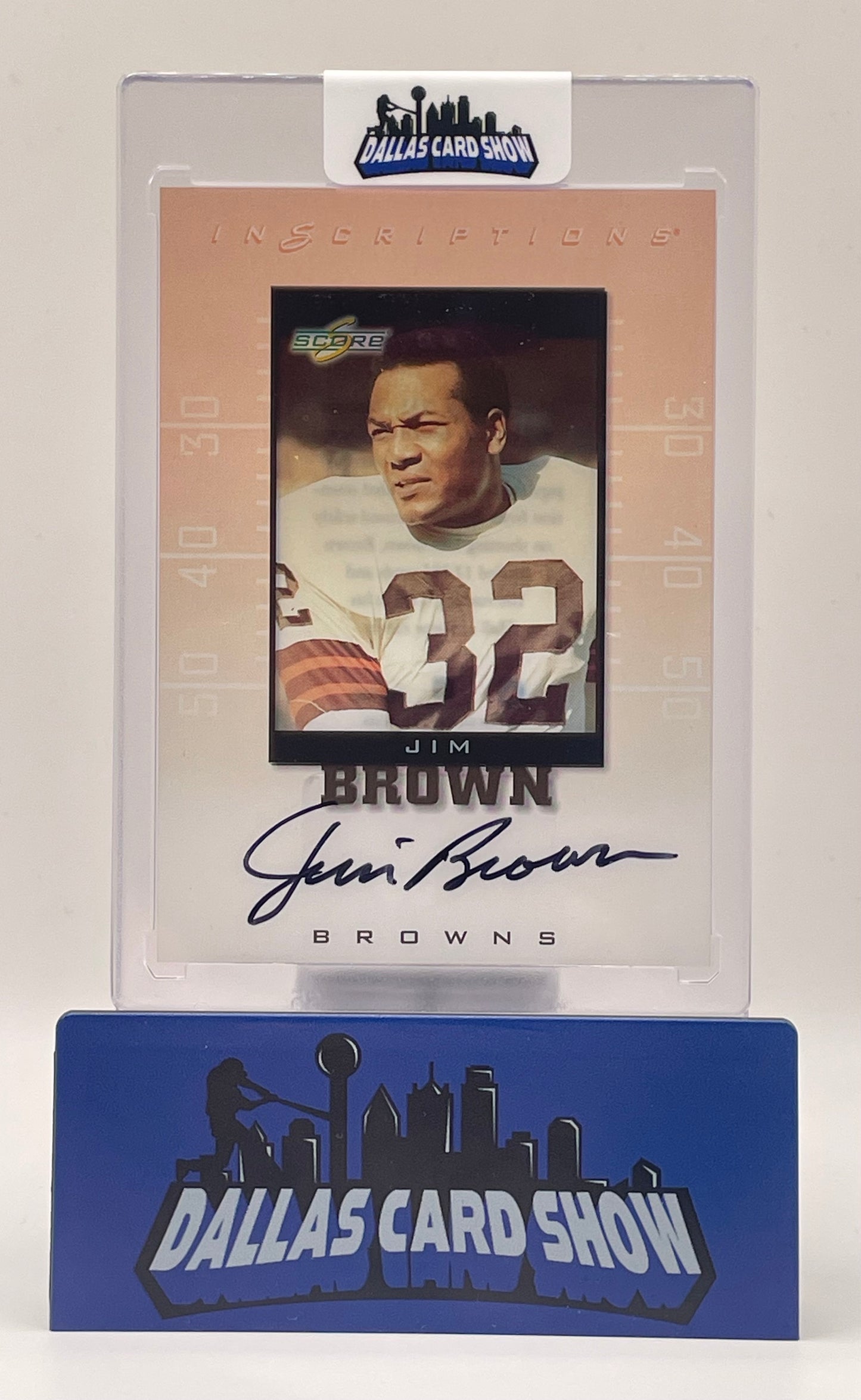 1999 Score #JB-32 Jim Brown Inscriptions Autograph