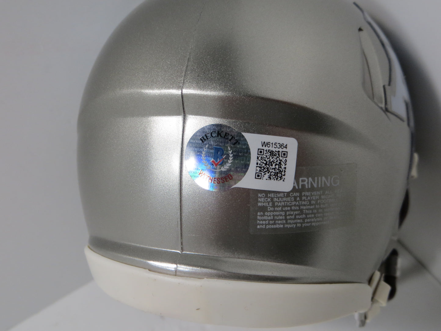 JOHNNY MANZIEL SIGNED TEXAS A&M AGGIES FLASH MINI HELMET w/Heisman BAS COA