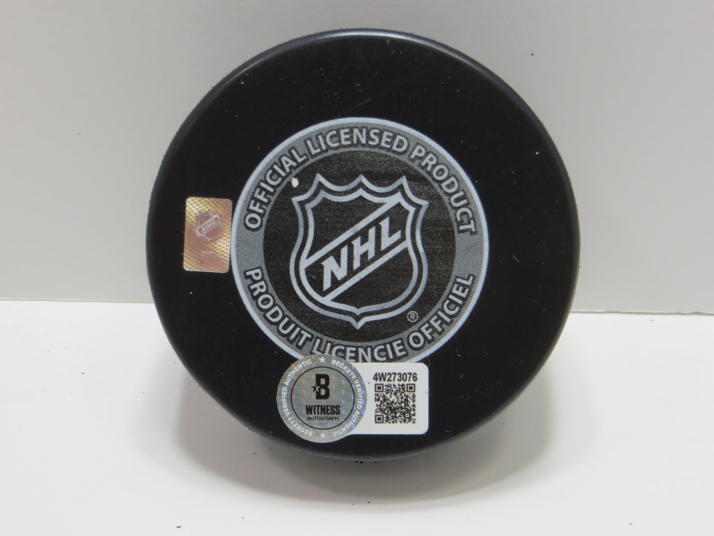 GUY CARBONNEAU DALLAS STARS SIGNED 1999 Stanley Cup Puck w/HOF 19 BAS